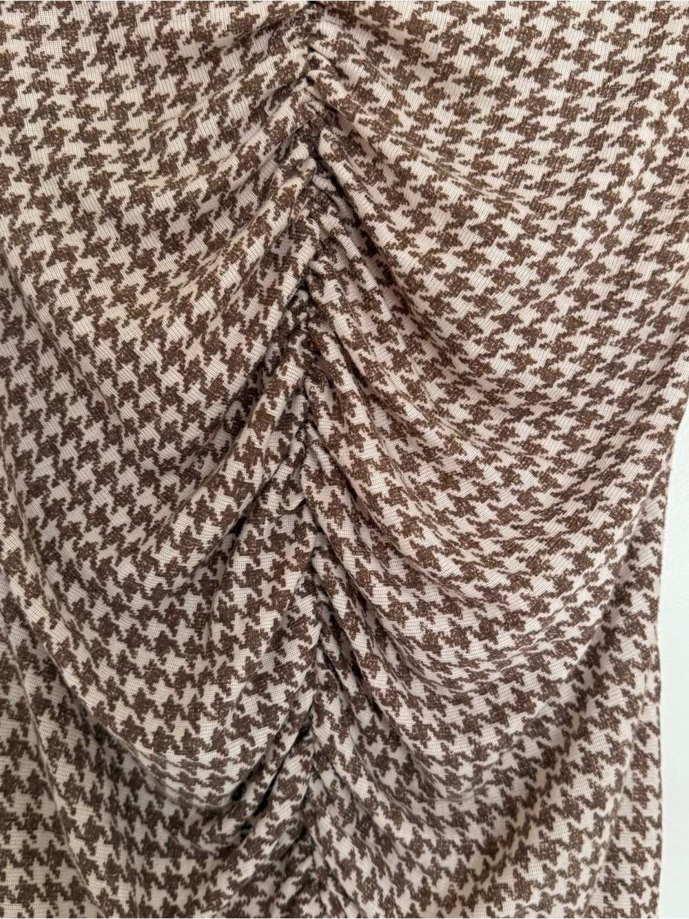 Free People Little Crush Houndstooth Top - Picture 4 of 7